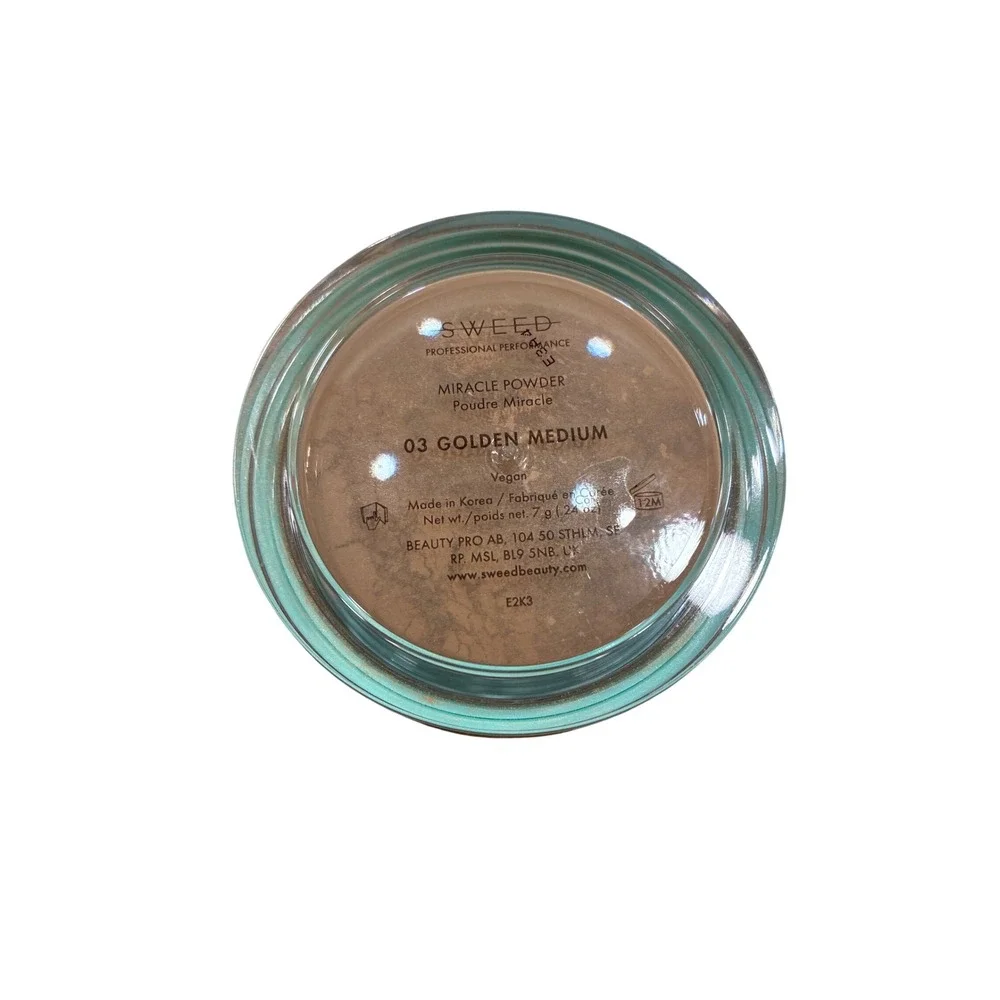 SWEED Miracle‎ Powder in Golden Medium 03 Full Size New (READ)
